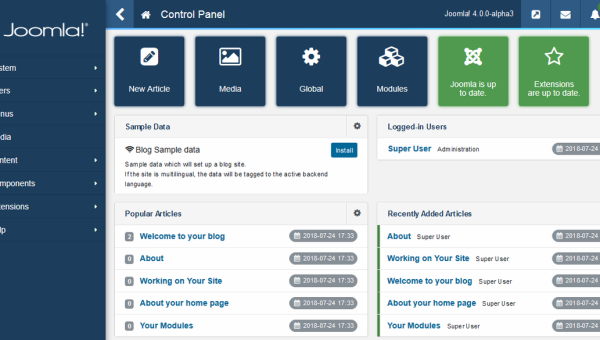 Joomla! 4 na obzoru