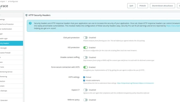 Komplexní zabezpečení PrestaShopu s modulem Security Pro – All in One
