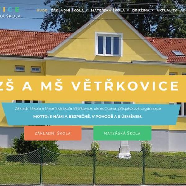 ZŠ a MŠ Větřkovice